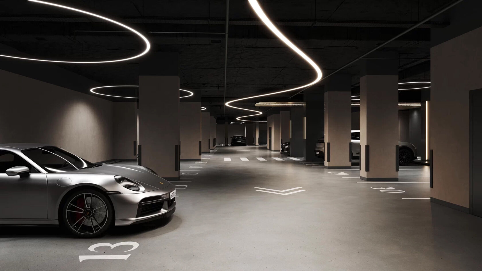 Подземный паркинг